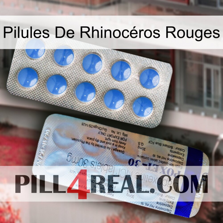 Pilules De Rhinocéros Rouges 39